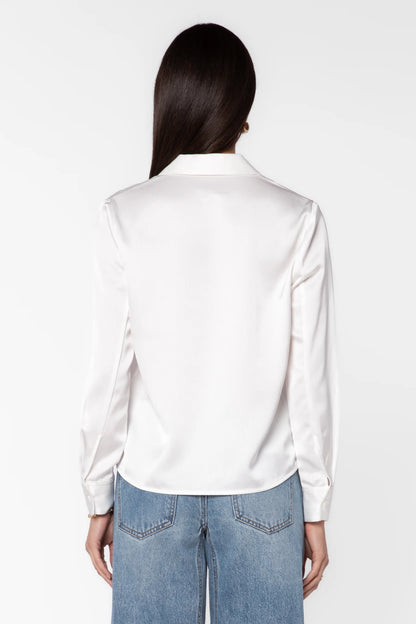 Velvet Heart Kensley Satin Blouse