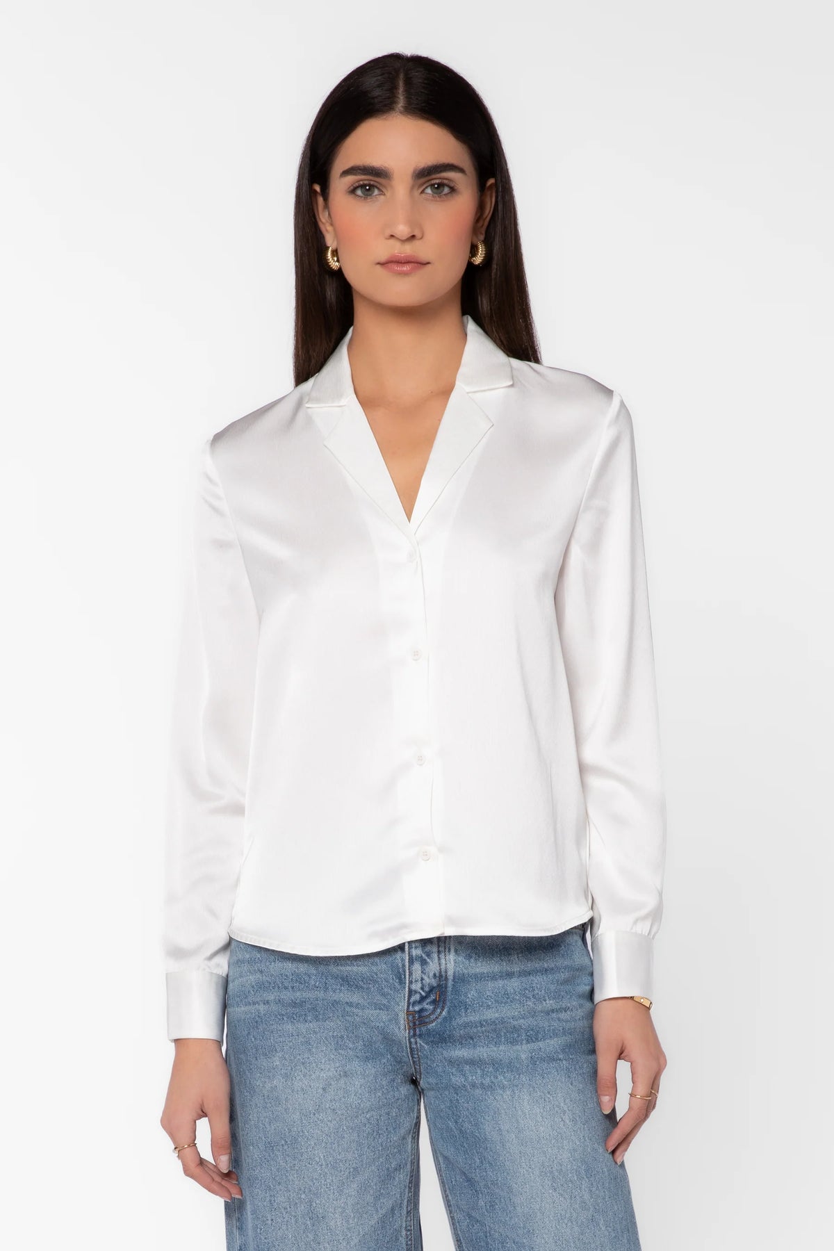 Velvet Heart Kensley Satin Blouse