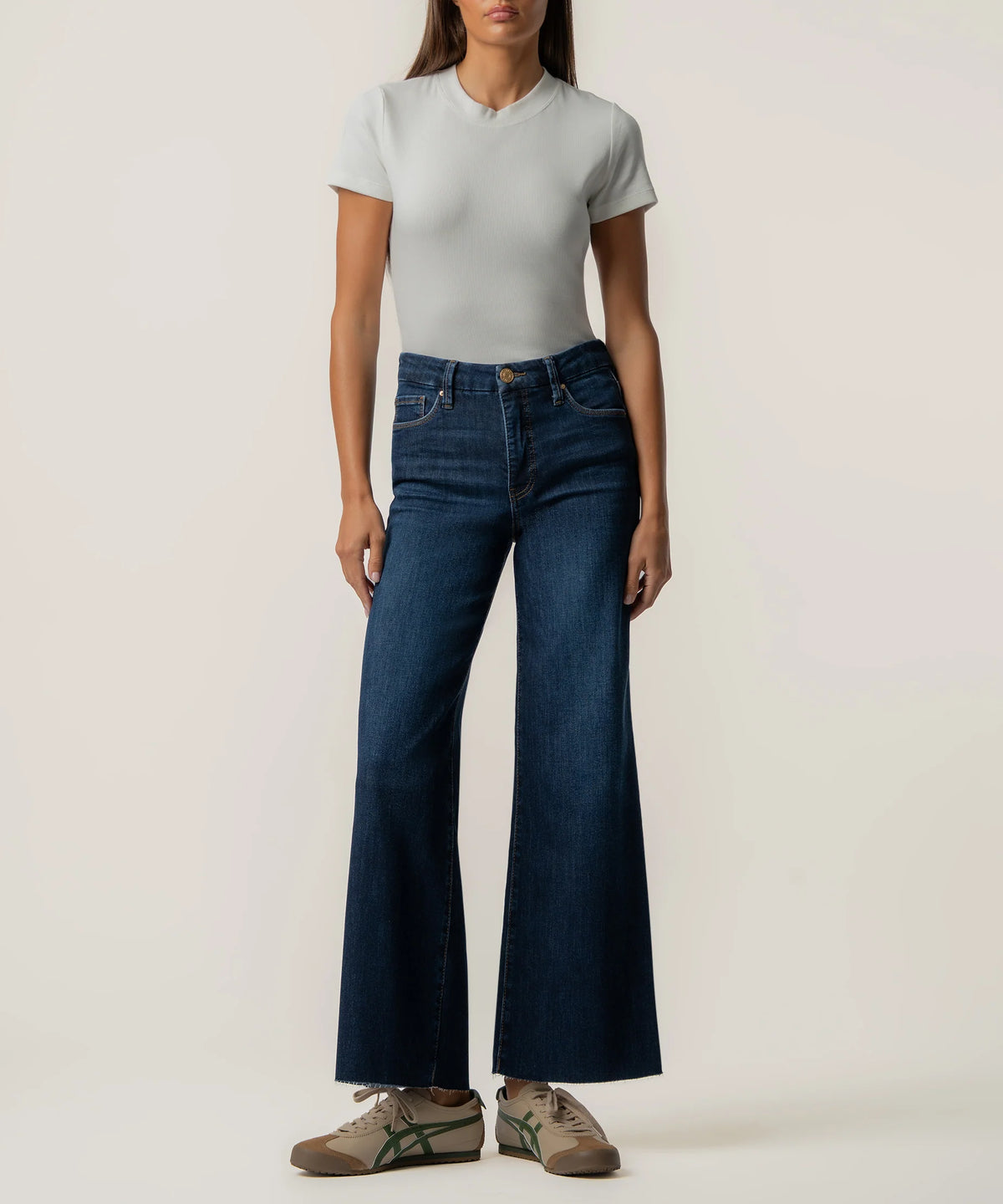 Kut from the Kloth Meg High Rise Wide Leg-Innoxious Wash