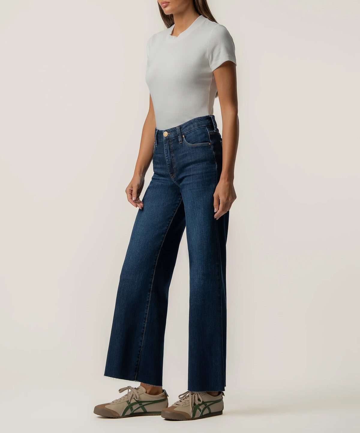 Kut from the Kloth Meg High Rise Wide Leg-Innoxious Wash