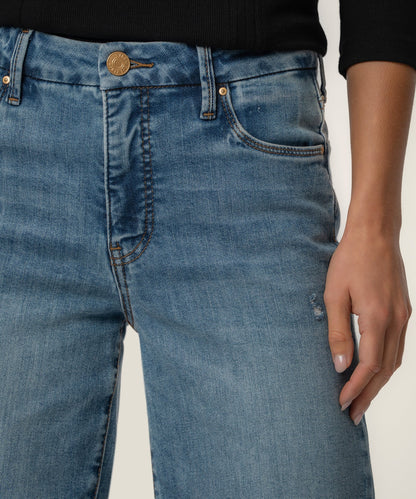 Kut from the Kloth Meg High Rise Wide Leg - Regent Wash