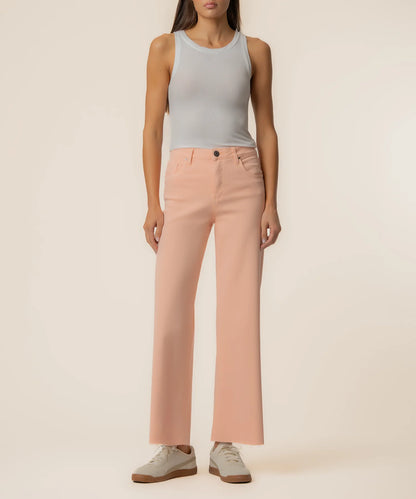 Kut From The Kloth Meg High Rise Wide Leg- Sherbert