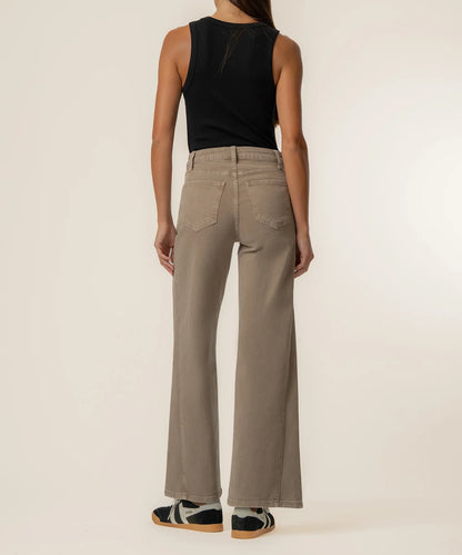 Kut from the Kloth Meg High Rise Wide Leg Side Panel Jean