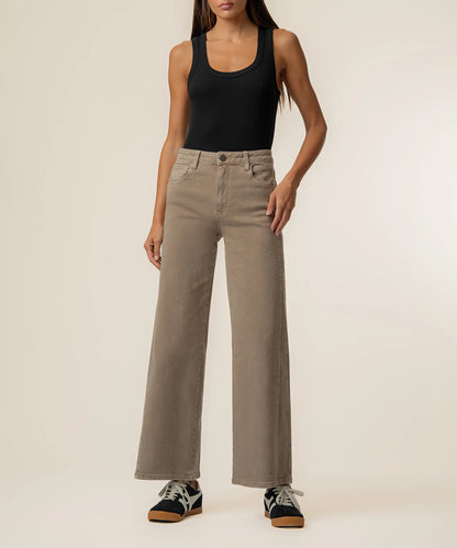 Kut from the Kloth Meg High Rise Wide Leg Side Panel Jean