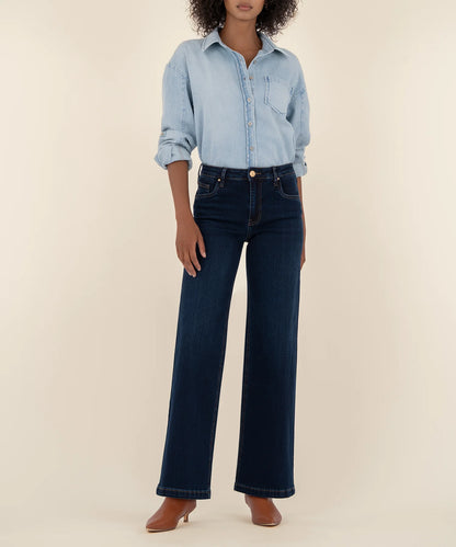 Kut from the Kloth Jean High Rise Wide Leg