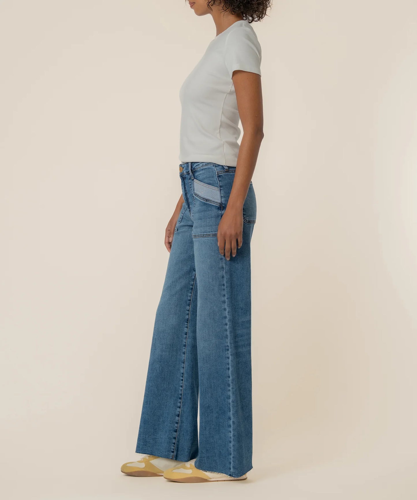 Kut from the Kloth Maya High Rise Wide Leg