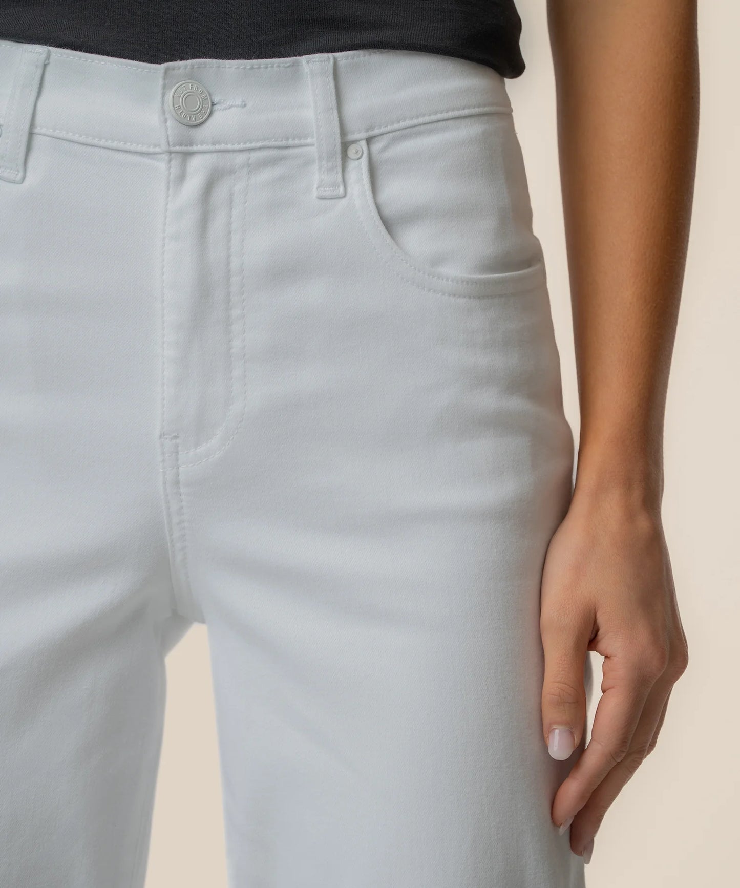 Kut from the Kloth Avery High Rise Easy Straight Leg