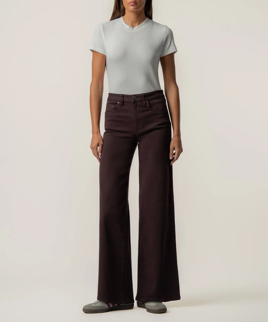 Kut from Kloth Maya High Rise Wide Leg -Raisin