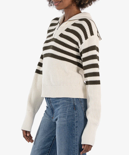 Kut from the Kloth Noley Quarter Zip Sweater