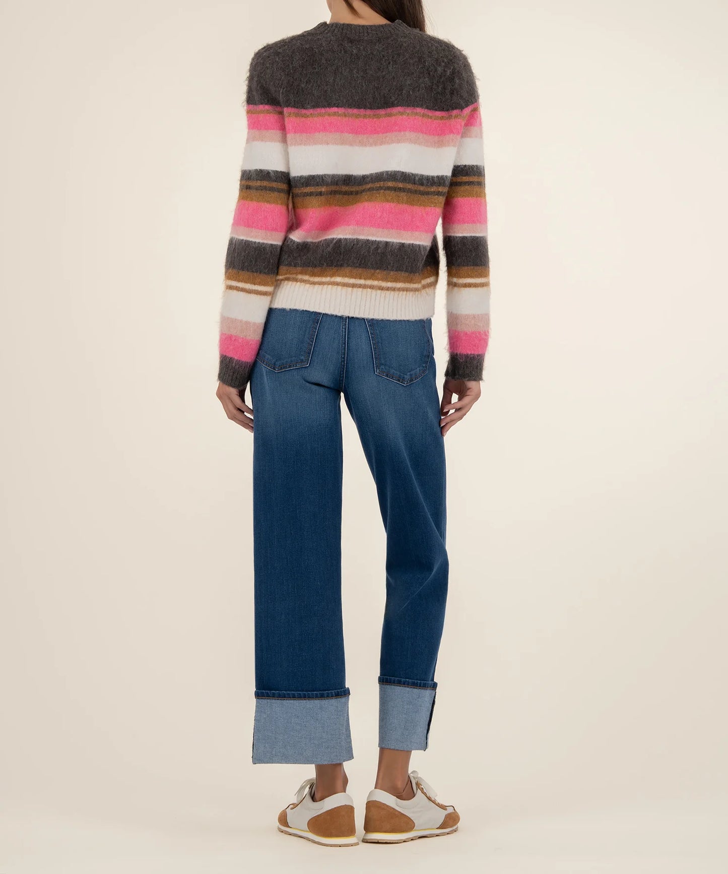 Kut from the Kloth Elvira Striped Sweater