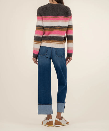 Kut from the Kloth Elvira Striped Sweater