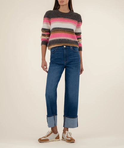 Kut from the Kloth Elvira Striped Sweater