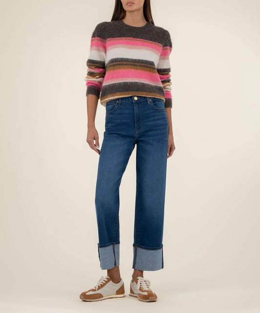 Kut from the Kloth Elvira Striped Sweater