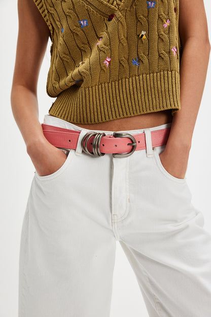 Free People Rori Leather Belt