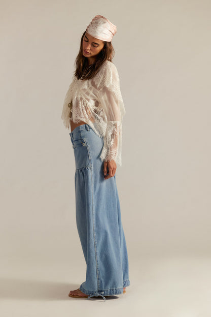 Free People Lotus Balloon Jean