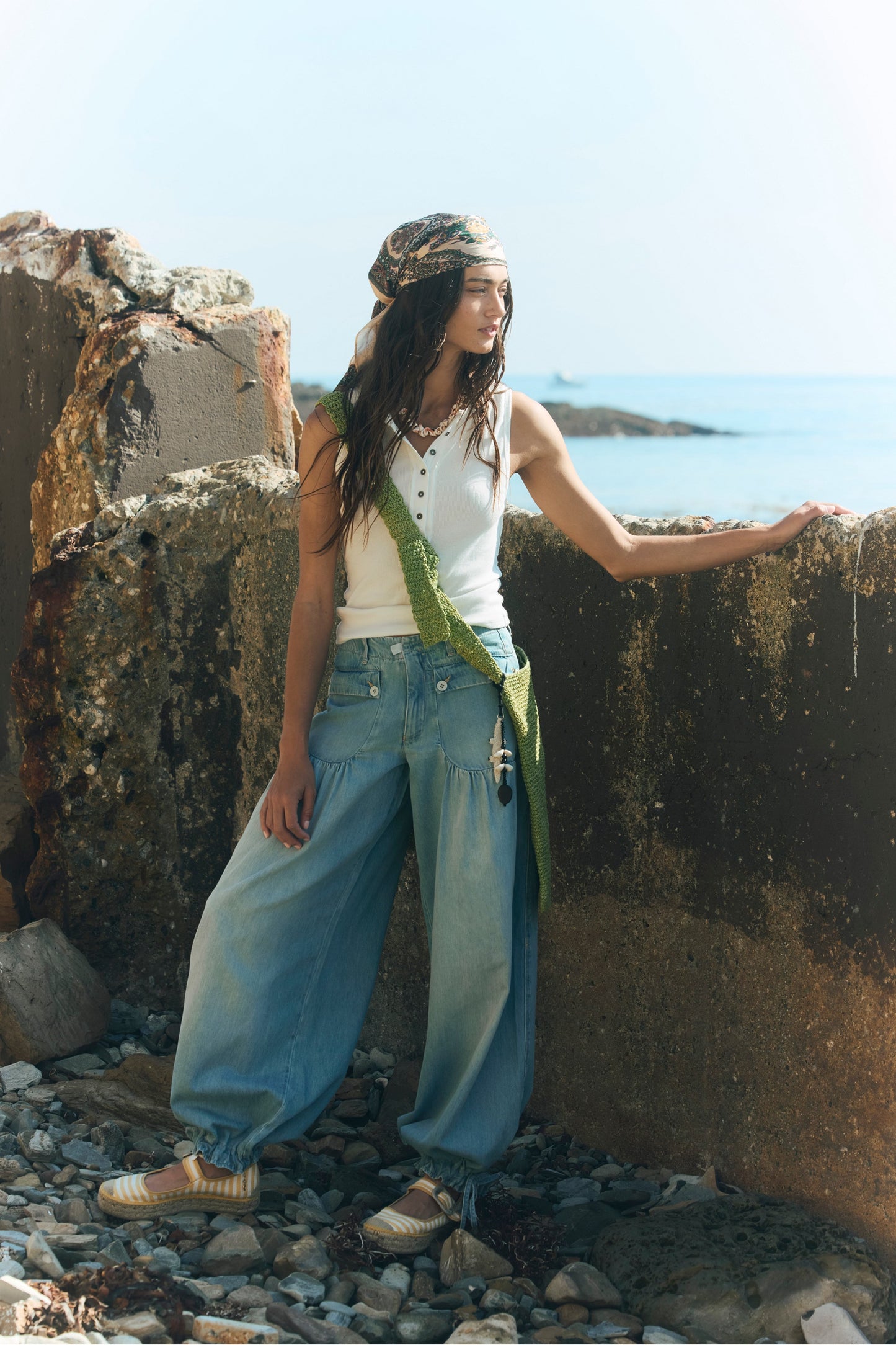 Free People Lotus Balloon Jean