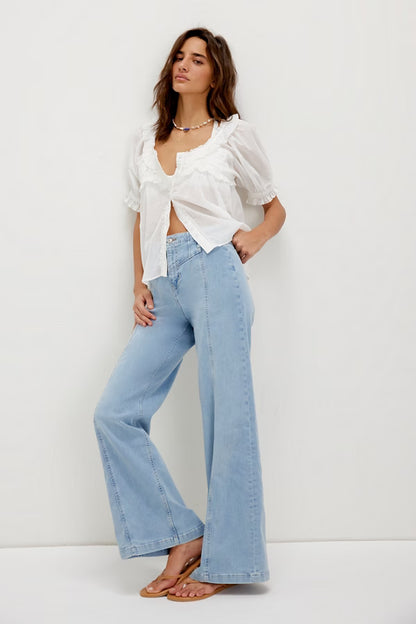 Free People Libre Wide Leg Jean