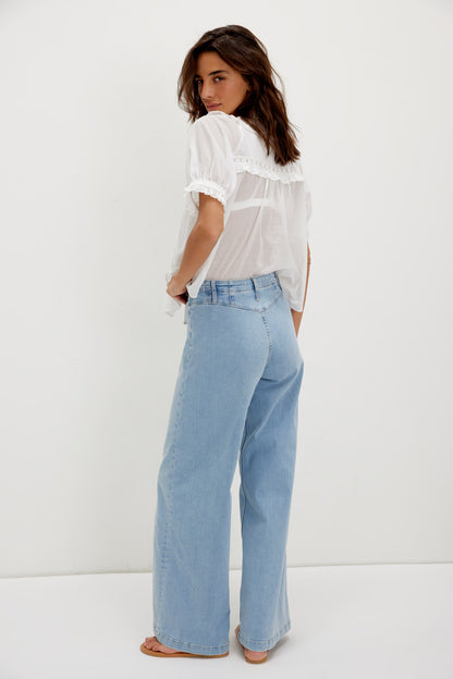 Free People Libre Wide Leg Jean