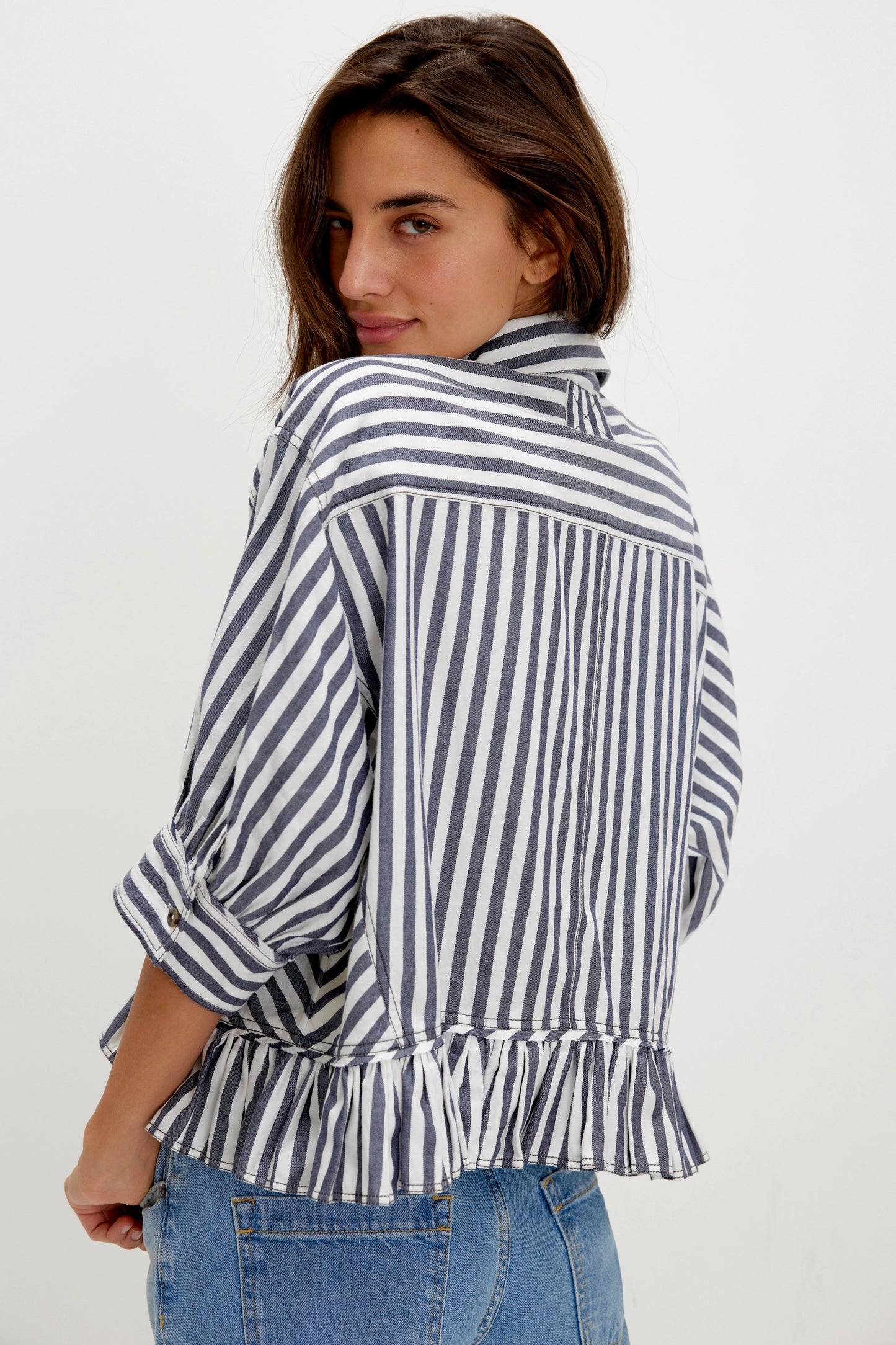 Free People Bailey Stripe Shirt
