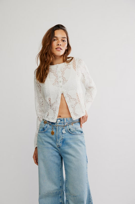 Free People Jae Knit Top