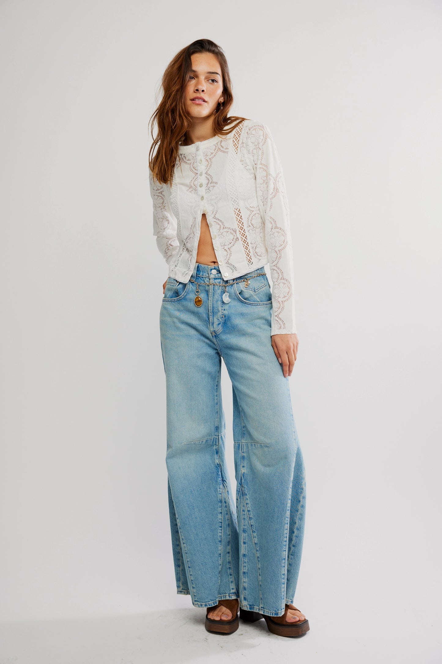 Free People Jae Knit Top