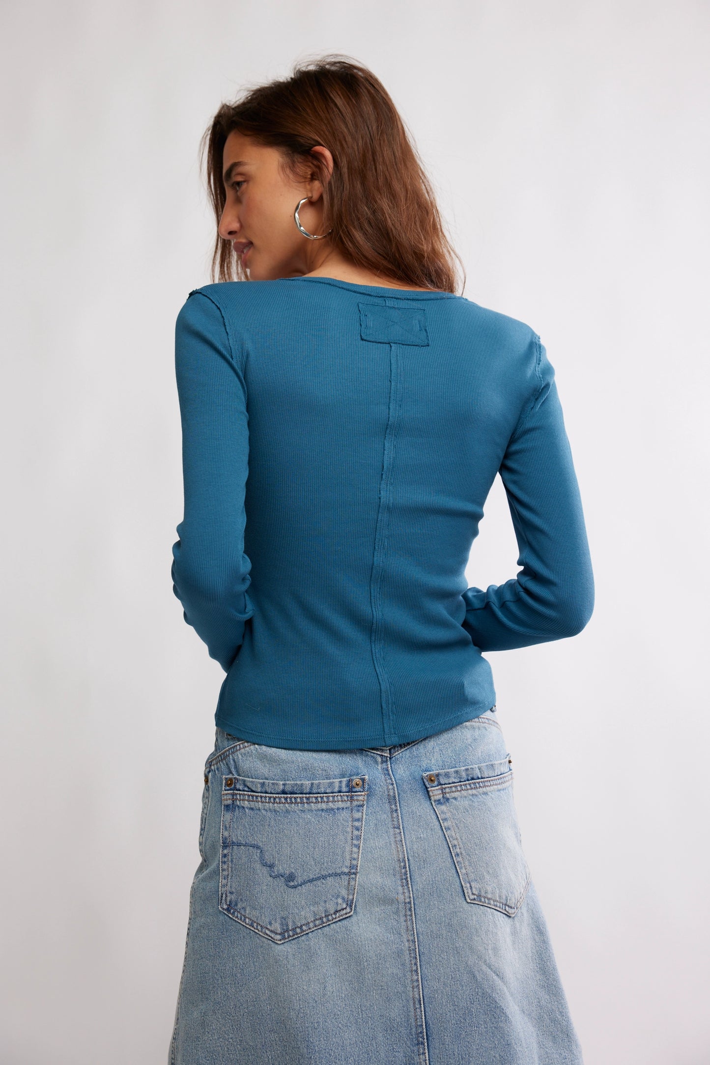 Free People Neria Long Sleeve Tee