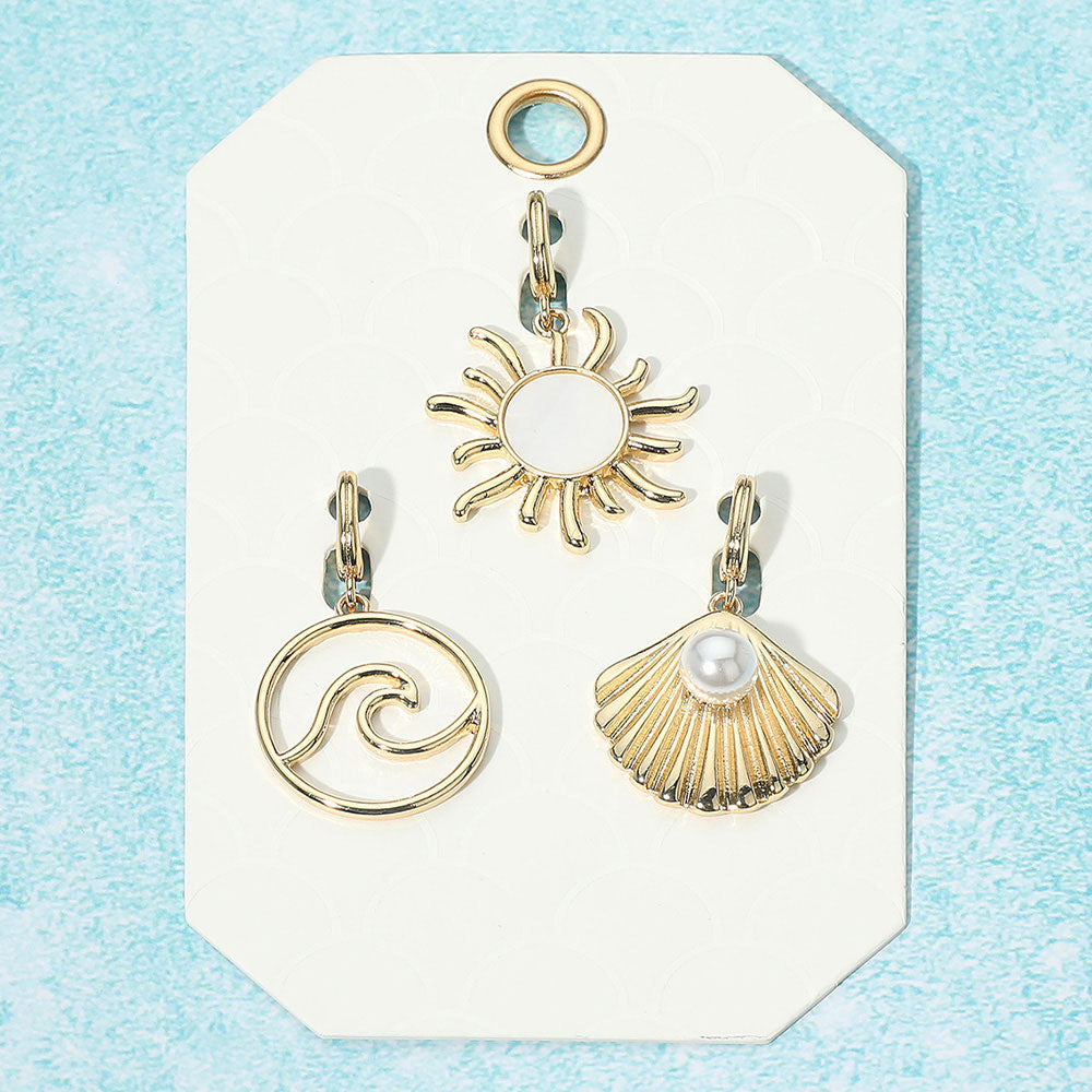 3 PC Pendant Charm Set