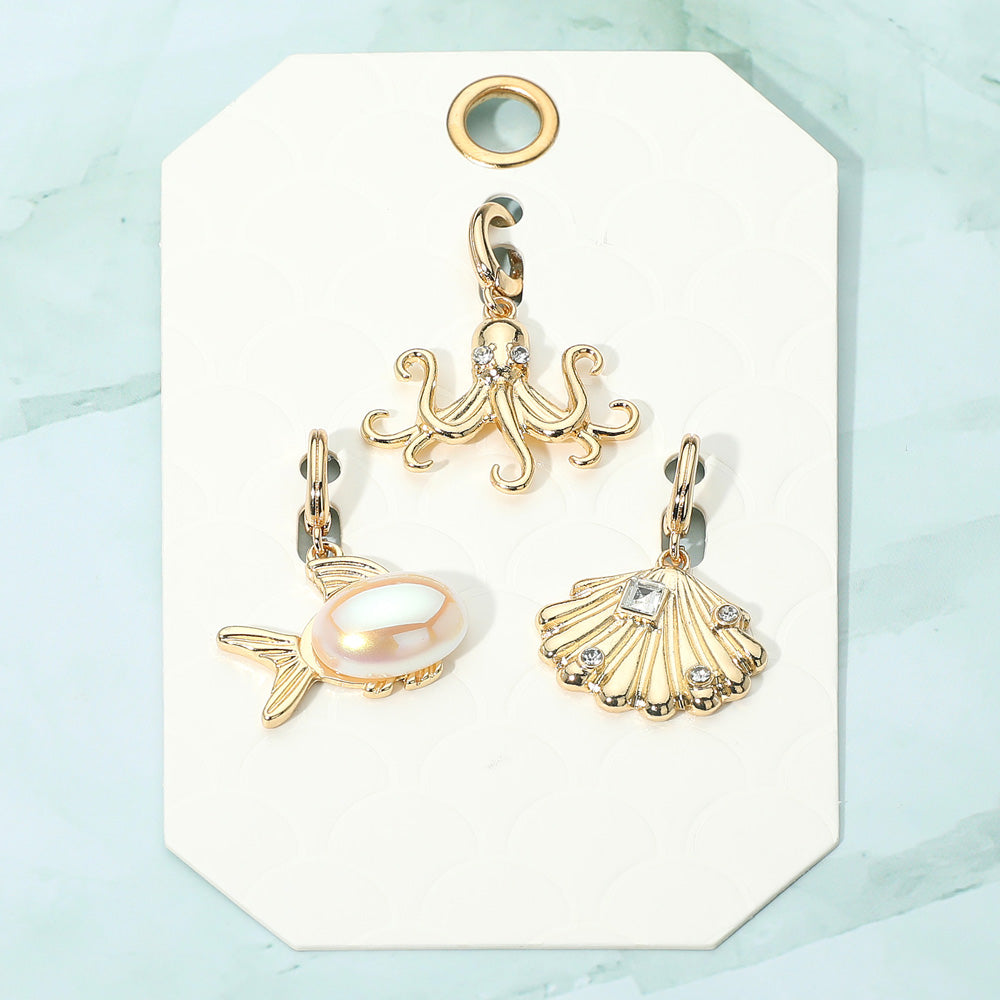 3 PC Pendant Charm Set