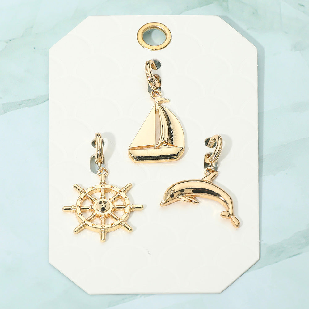 3 PC Pendant Charm Set