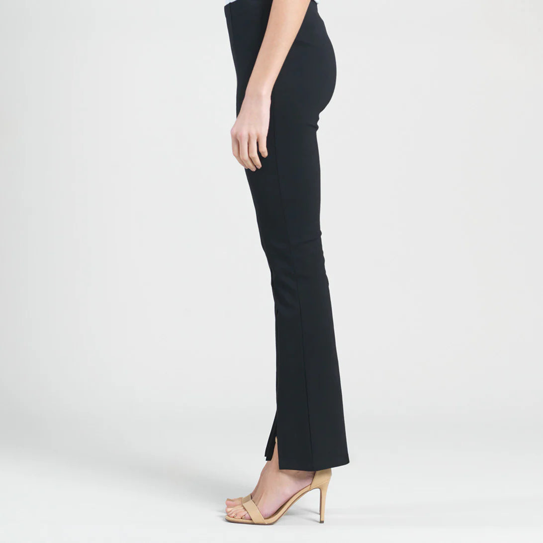 Clara Sun Woo Kick Front Slit Ponte Pant