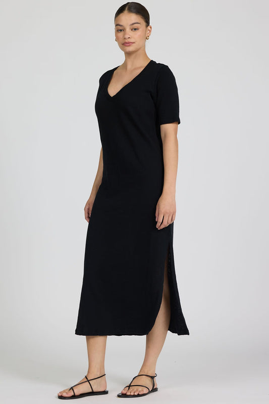 Dear John Coastline V- Neck S/S Dress