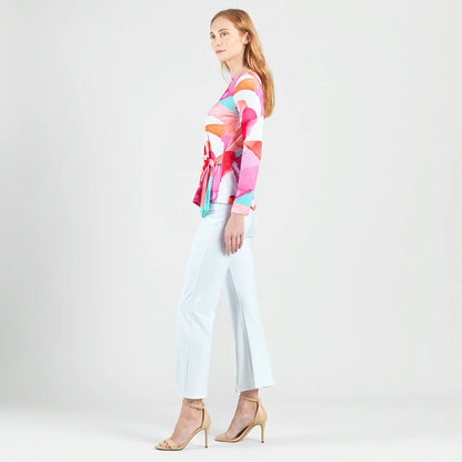 Clara Sunwoo Floral Side Tie Top