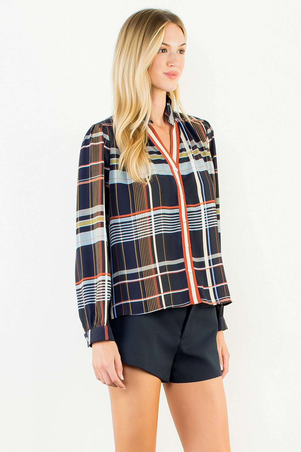 THML Plaid Button Up