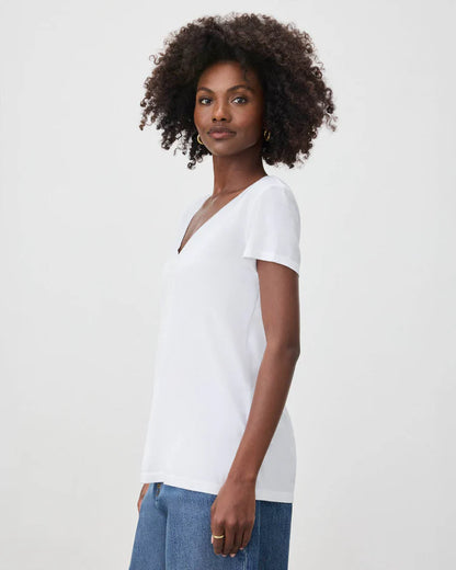 Splendid Kate V-Neck Slub Tee