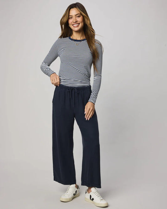 Splendid Angie Crop Wide Leg Pant