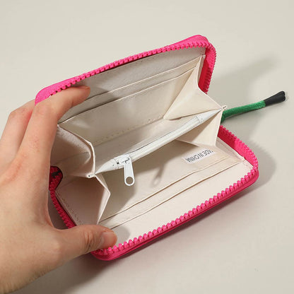 Quilted Zip Around Wallet