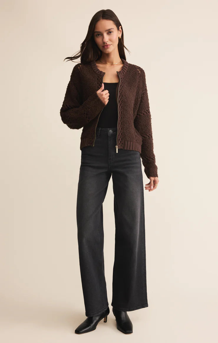 Z Supply Sundance Zip-Up Sweater Jacket