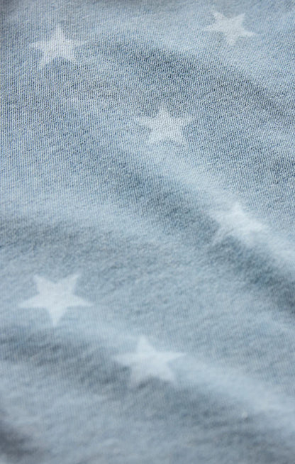 Z Supply Written Stars Denim Sweatshirt