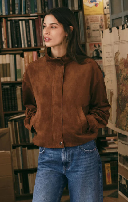 Z Supply Corin Bubble Hem Jacket