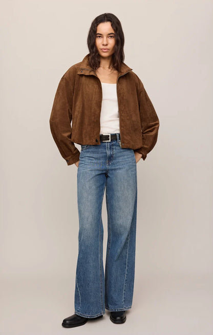 Z Supply Corin Bubble Hem Jacket