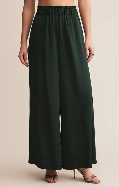 Z Supply Isolde Wide Leg Satin Pant