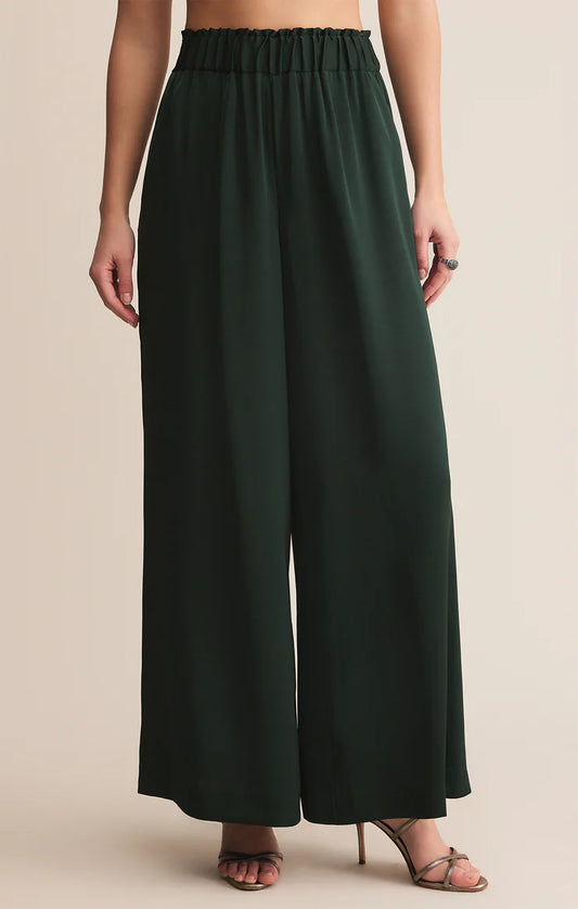 Z Supply Isolde Wide Leg Satin Pant