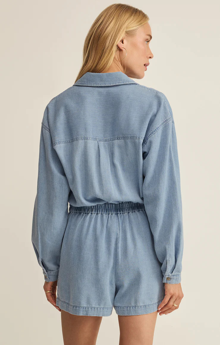 Z Supply Sully Chambray Romper