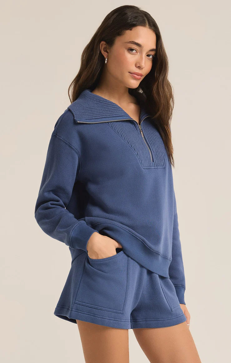 Z Supply Half Zip Sweatshirt