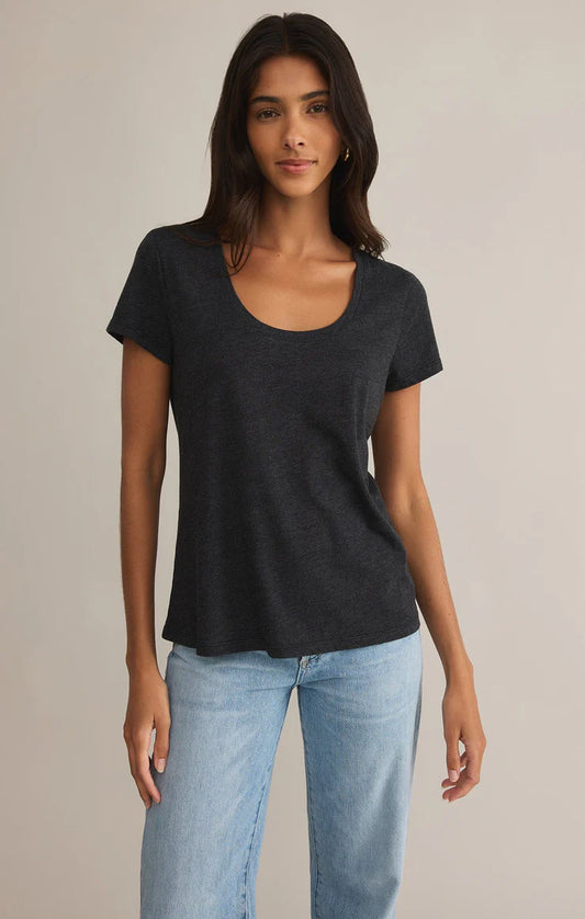 Z Supply Anywhere Scoop Neck Tee