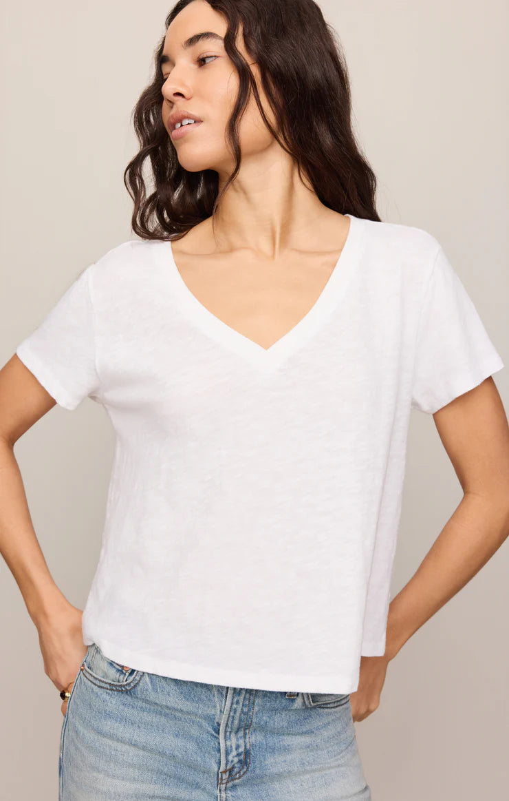Z Supply Nomad Slub V-Neck Tee