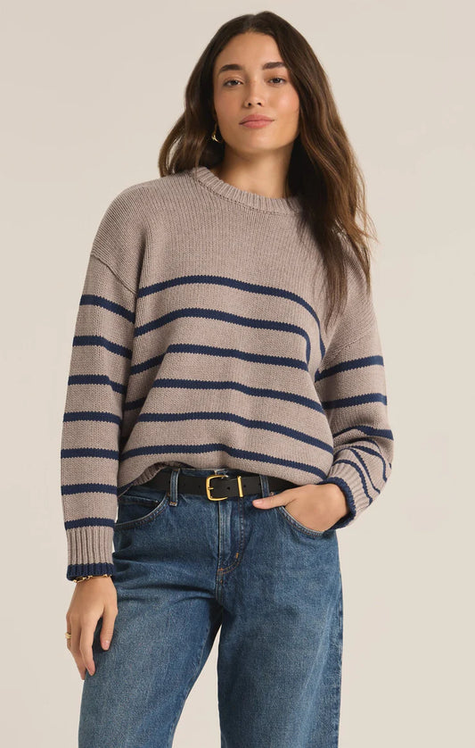 Z Supply Striped Sweater