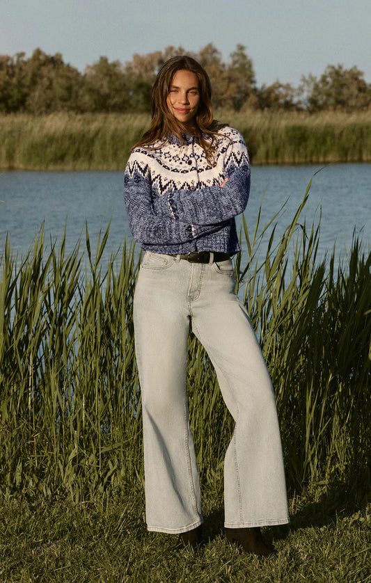 Z Supply North Sea Fair Isle Cardigan