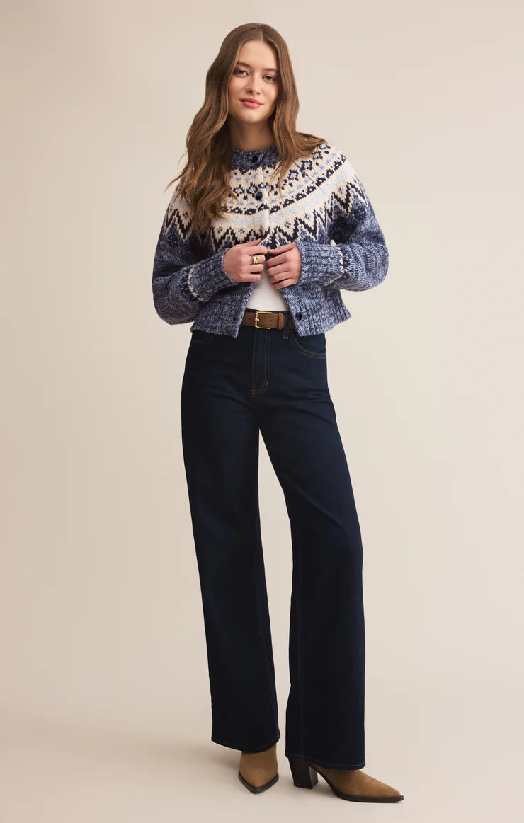 Z Supply North Sea Fair Isle Cardigan