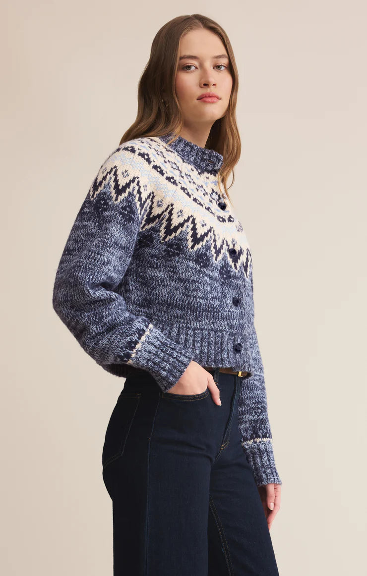Z Supply North Sea Fair Isle Cardigan